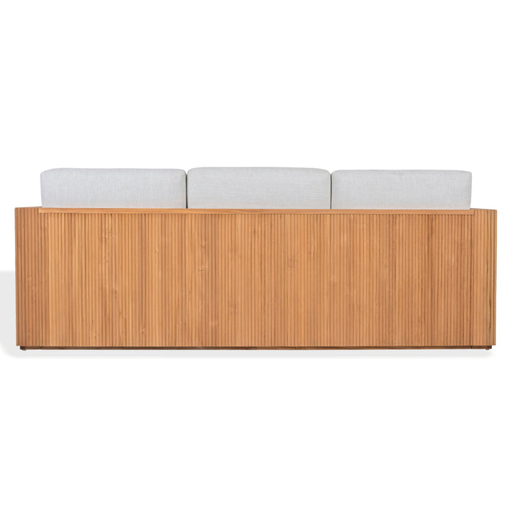 Safavieh Couture St Lucia Teakwood Patio Sofa