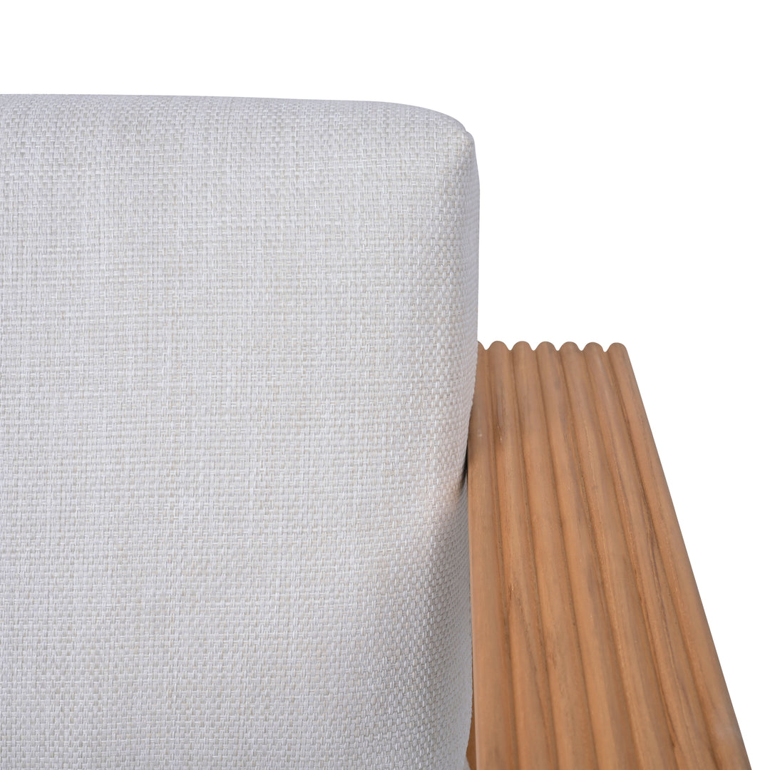 Safavieh Couture St Lucia Teakwood Patio Sofa