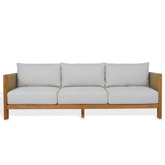 White / Natural Teak