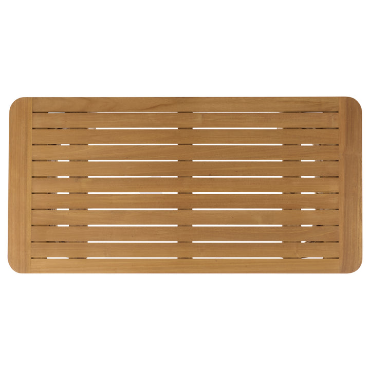 American Home Furniture Safavieh Couture Skipper Teak And Hyacinth Outdoor Coffee Table