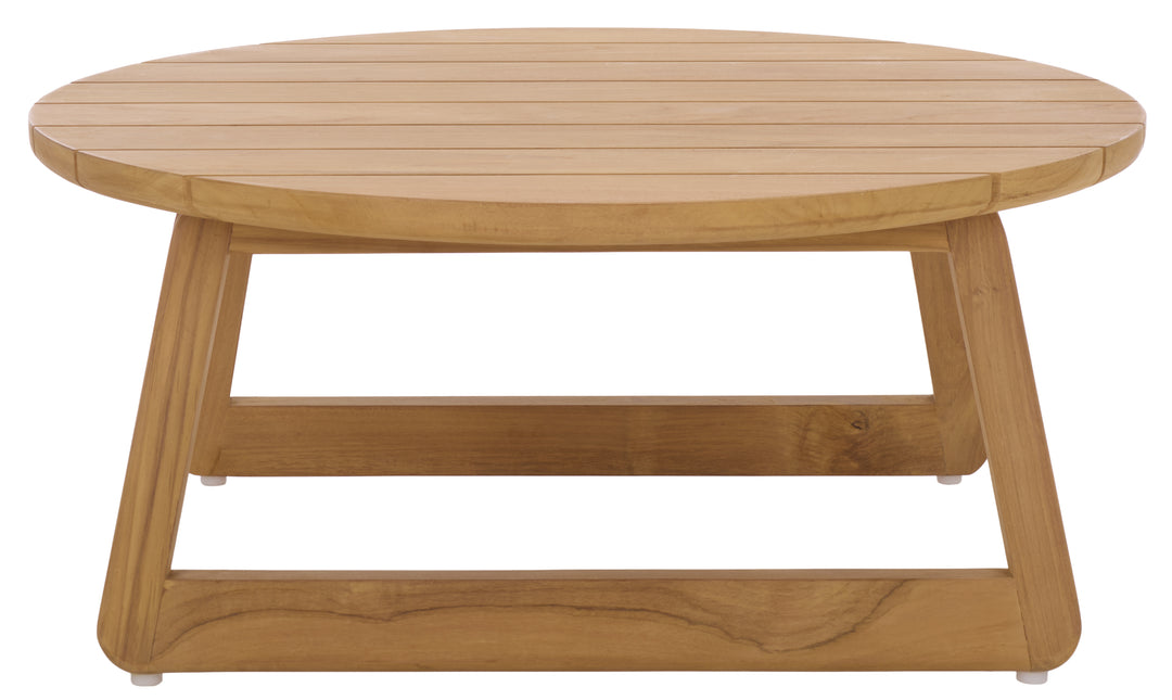 American Home Furniture Safavieh Couture Gale Teak Outdoor Coffee Table