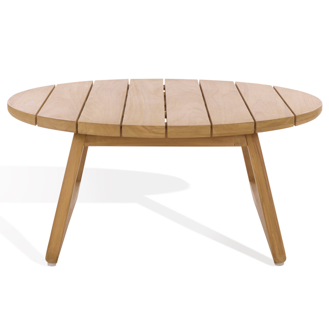 American Home Furniture Safavieh Couture Gale Teak Outdoor Coffee Table