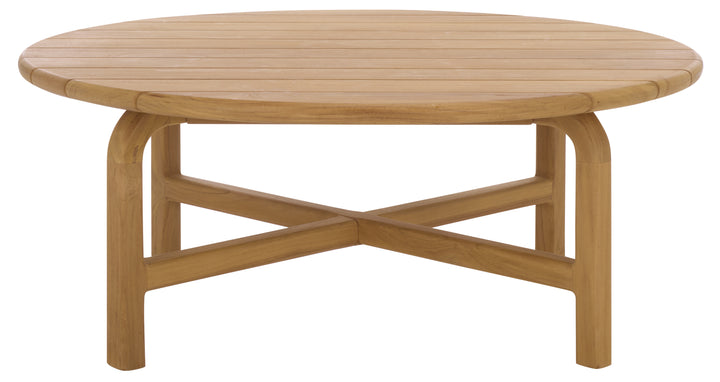 American Home Furniture Safavieh Couture Rogers Teak Outdoor Coffee Table