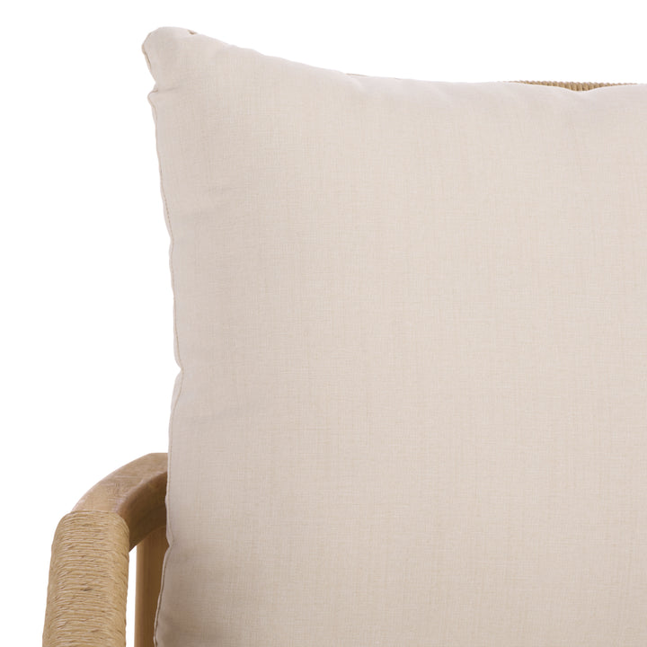 American Home Furniture Safavieh Couture Rogers Teak And Hyacinth Patio Sofa