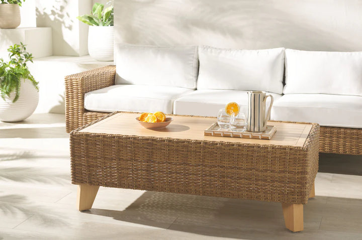 Margarita Wicker Outdoor Coffee Table