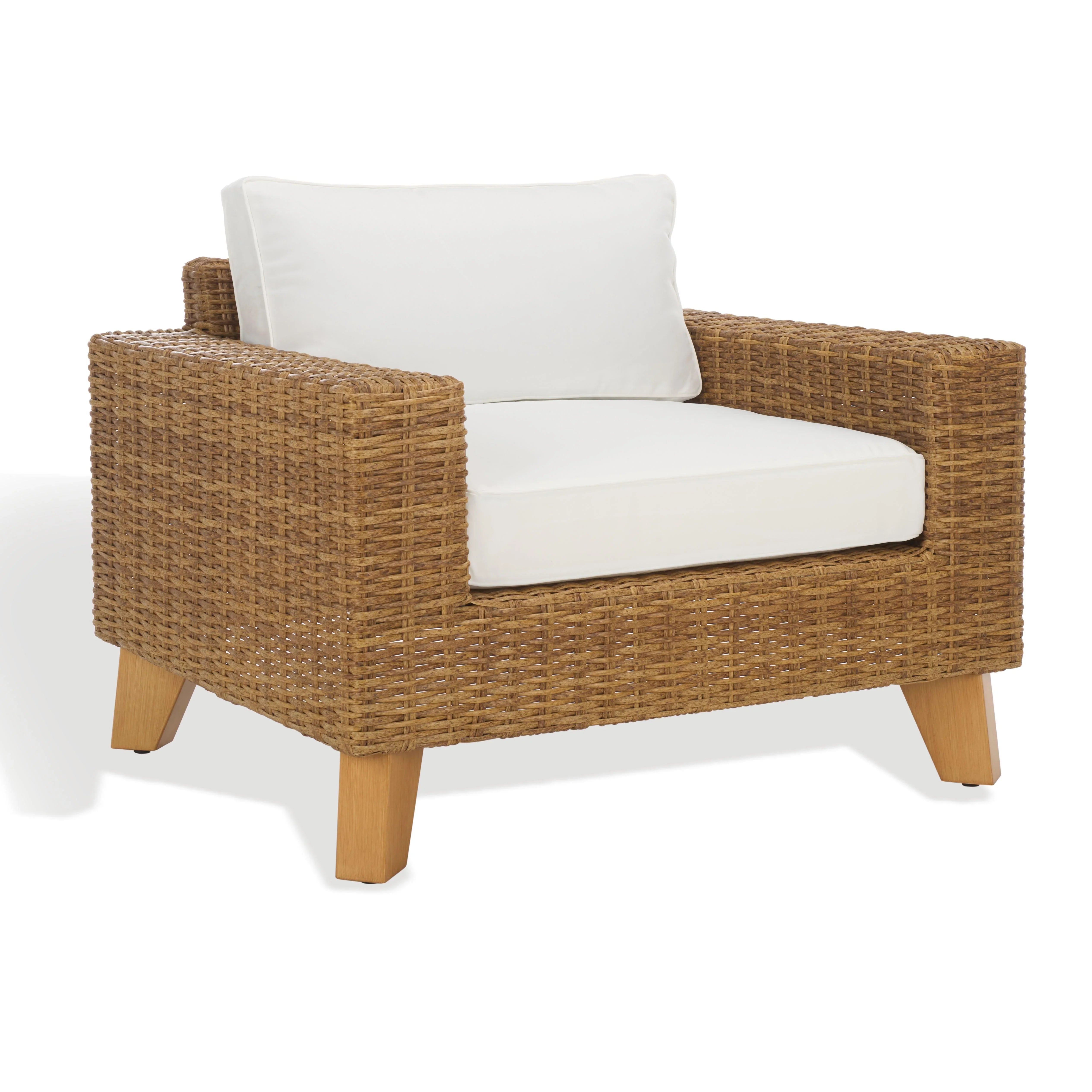 Safavieh Couture Outdoor Margarita Wicker Patio Chair