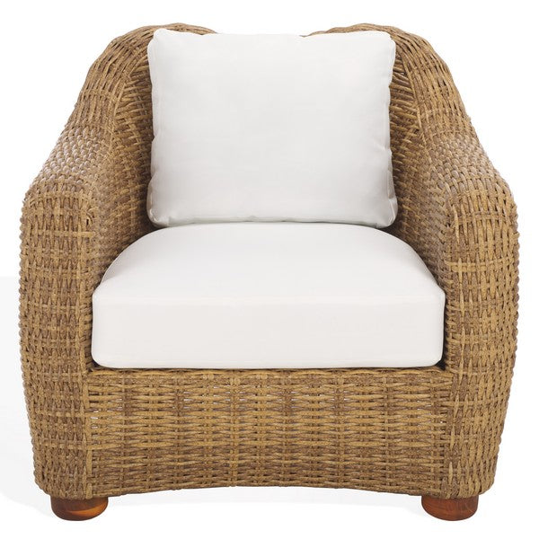 American Home Furniture | Safavieh Couture - Melbourne Wicker Patio Chair