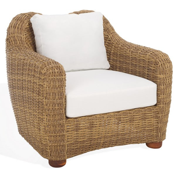 American Home Furniture | Safavieh Couture - Melbourne Wicker Patio Chair