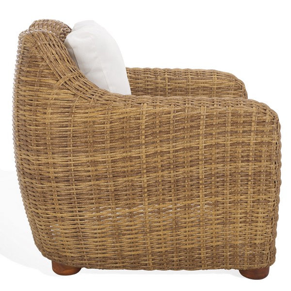 American Home Furniture | Safavieh Couture - Melbourne Wicker Patio Chair