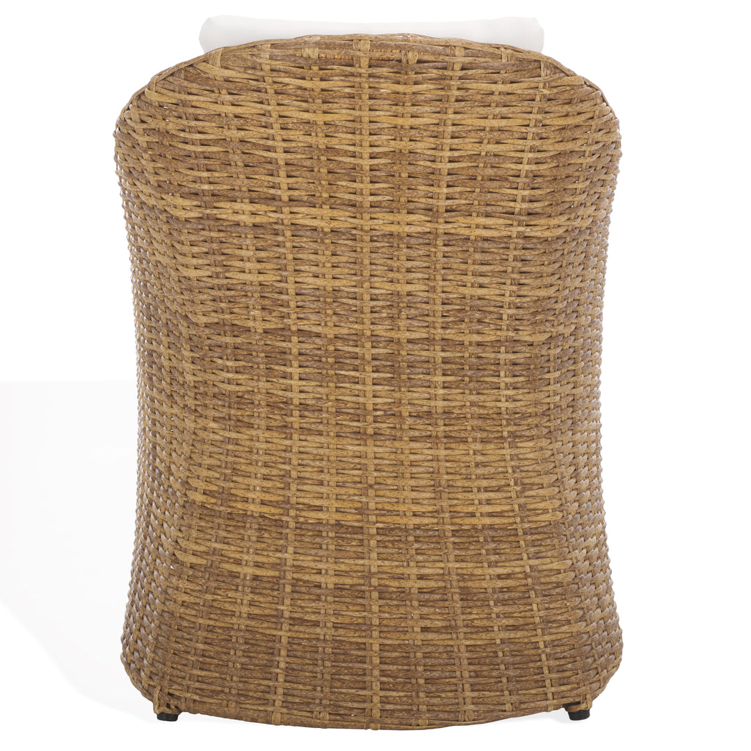 American Home Furniture Safavieh Couture Melbourne Wicker Outdoor Dining Chair