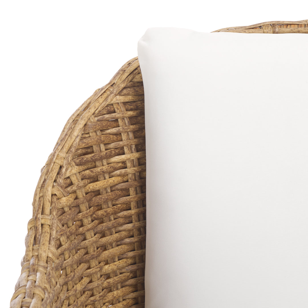 American Home Furniture Safavieh Couture Melbourne Wicker Outdoor Dining Chair