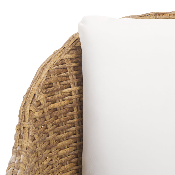 American Home Furniture Safavieh Couture Melbourne Wicker Outdoor Dining Chair