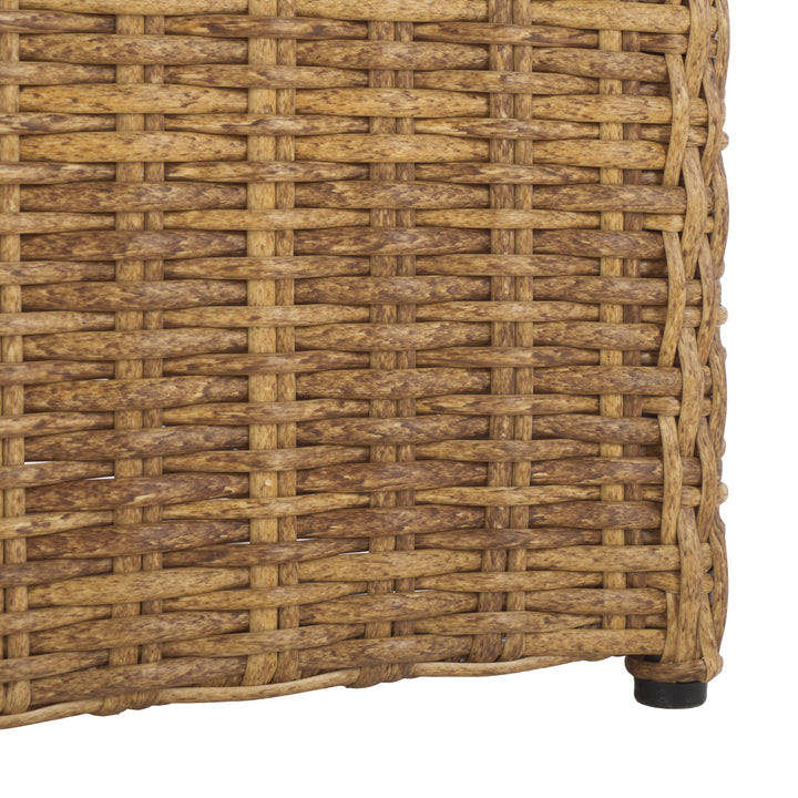 American Home Furniture Safavieh Couture Melbourne Wicker Outdoor Dining Chair