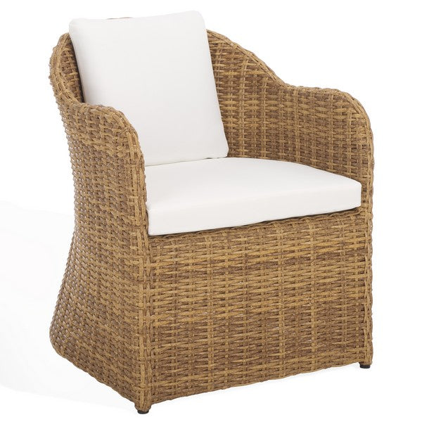 American Home Furniture | Safavieh Couture - Melbourne Wicker Outdoor Dining Chair