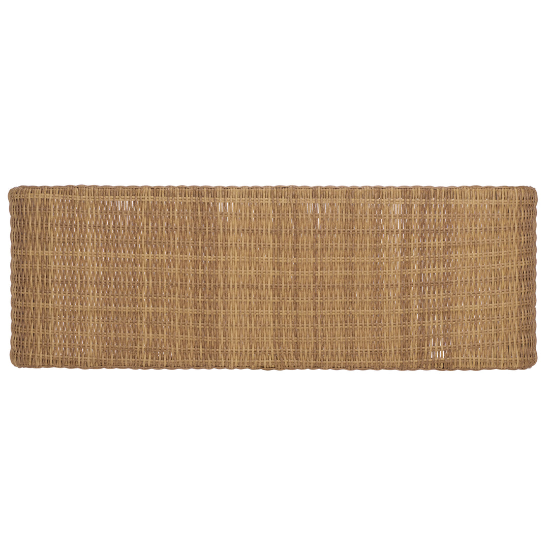 American Home Furniture Safavieh Couture Lynsee Wicker Bench