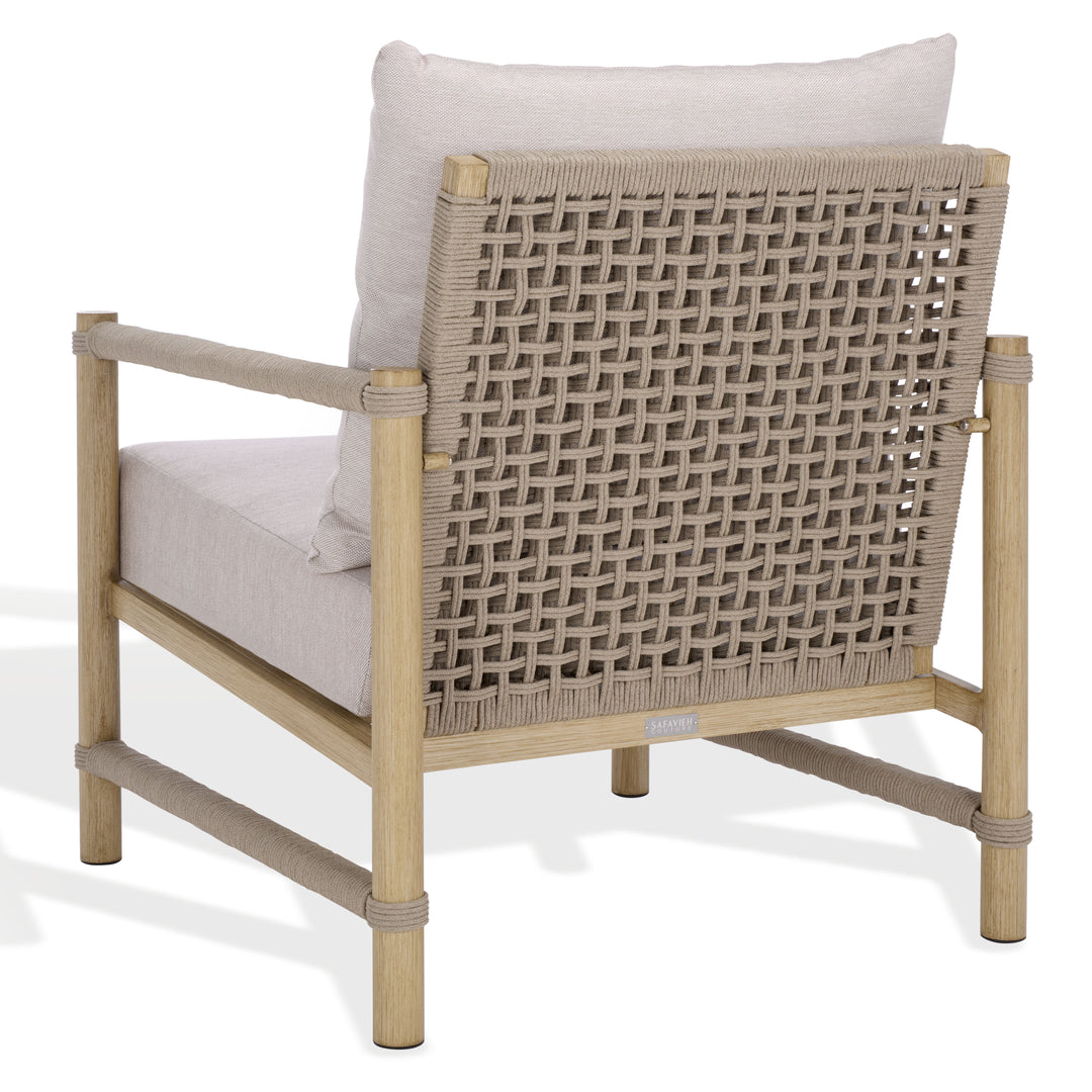 American Home Furniture Safavieh Couture Dorianna Aluminum Patio Chair