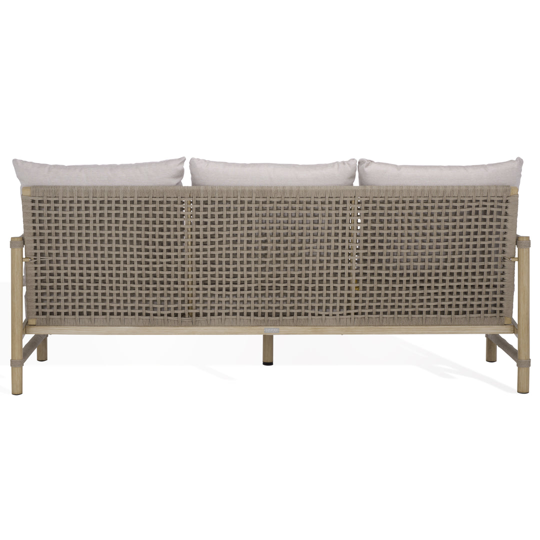 American Home Furniture Safavieh Couture Dorianna Aluminum Patio Sofa
