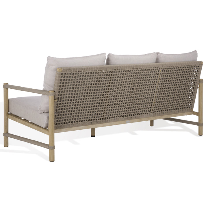 American Home Furniture Safavieh Couture Dorianna Aluminum Patio Sofa