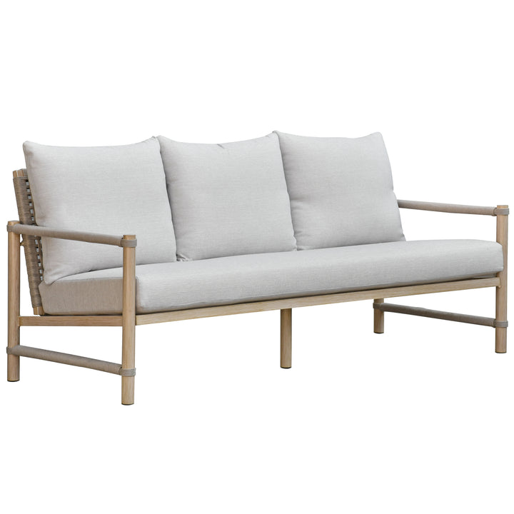 American Home Furniture Safavieh Couture Dorianna Aluminum Patio Sofa
