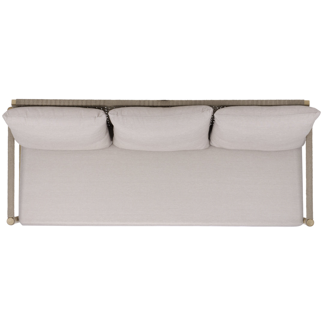 American Home Furniture Safavieh Couture Dorianna Aluminum Patio Sofa