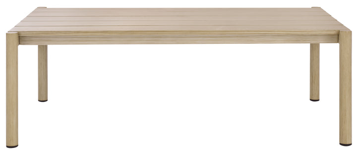 American Home Furniture Safavieh Couture Dorianna Aluminum Patio Coffee Table