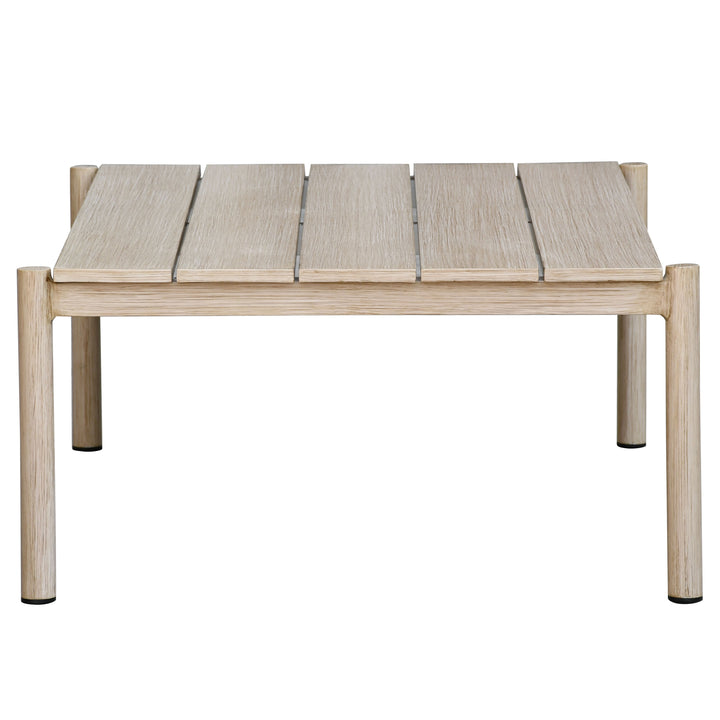 American Home Furniture Safavieh Couture Dorianna Aluminum Patio Coffee Table