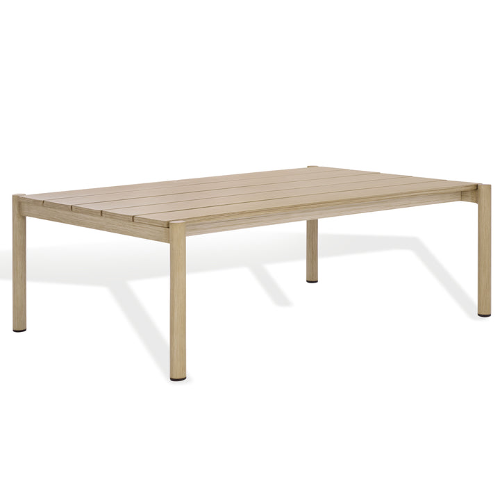 American Home Furniture Safavieh Couture Dorianna Aluminum Patio Coffee Table