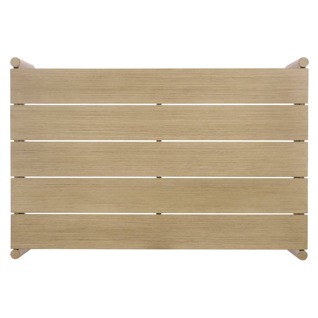 American Home Furniture Safavieh Couture Dorianna Aluminum Patio Coffee Table