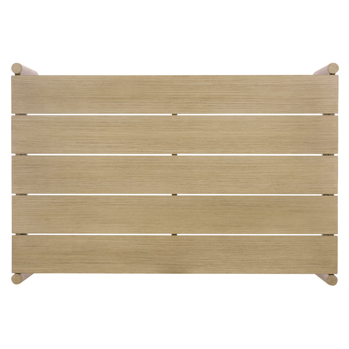 American Home Furniture Safavieh Couture Dorianna Aluminum Patio Coffee Table