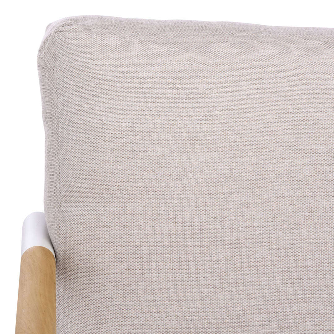 American Home Furniture Safavieh Couture Chryssa Aluminum And Teak Patio Chair