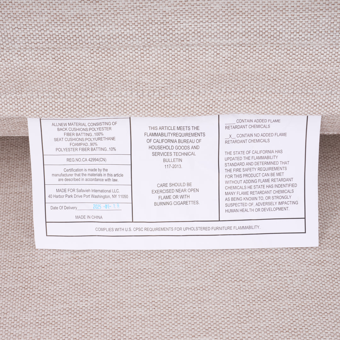 American Home Furniture Safavieh Couture Chryssa Aluminum And Teak Patio Chair