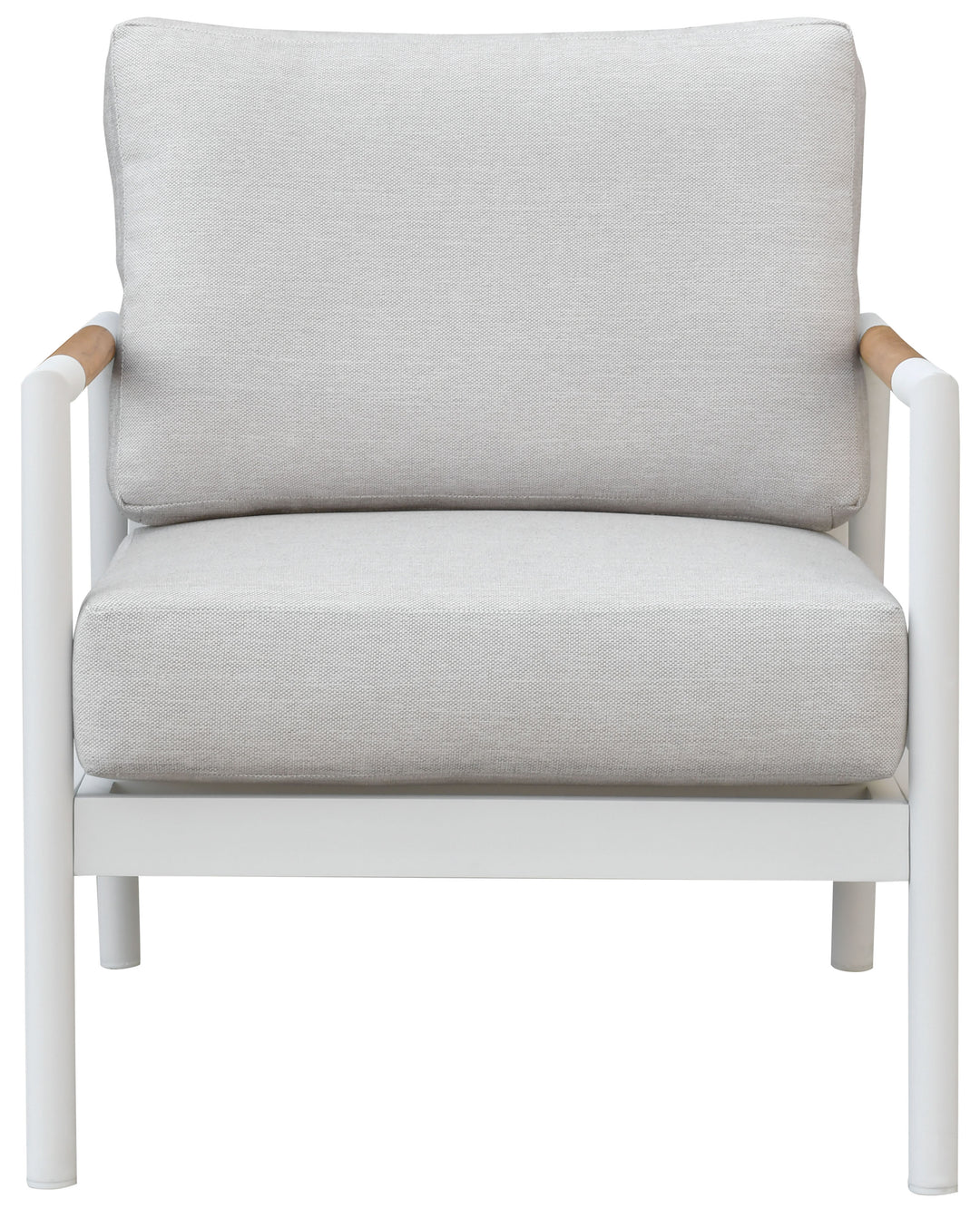 American Home Furniture Safavieh Couture Chryssa Aluminum And Teak Patio Chair