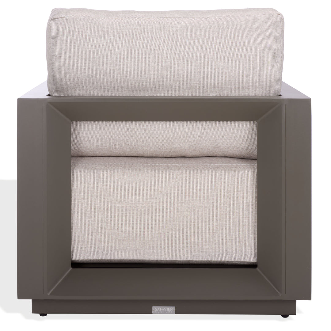 American Home Furniture Safavieh Couture Donaldo Aluminum Outdoor Lounge Chair