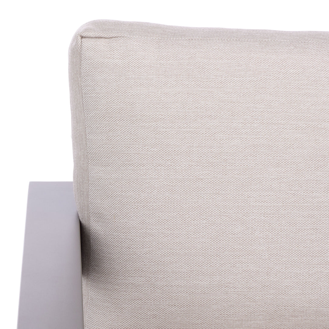 American Home Furniture Safavieh Couture Donaldo Aluminum Outdoor Lounge Chair