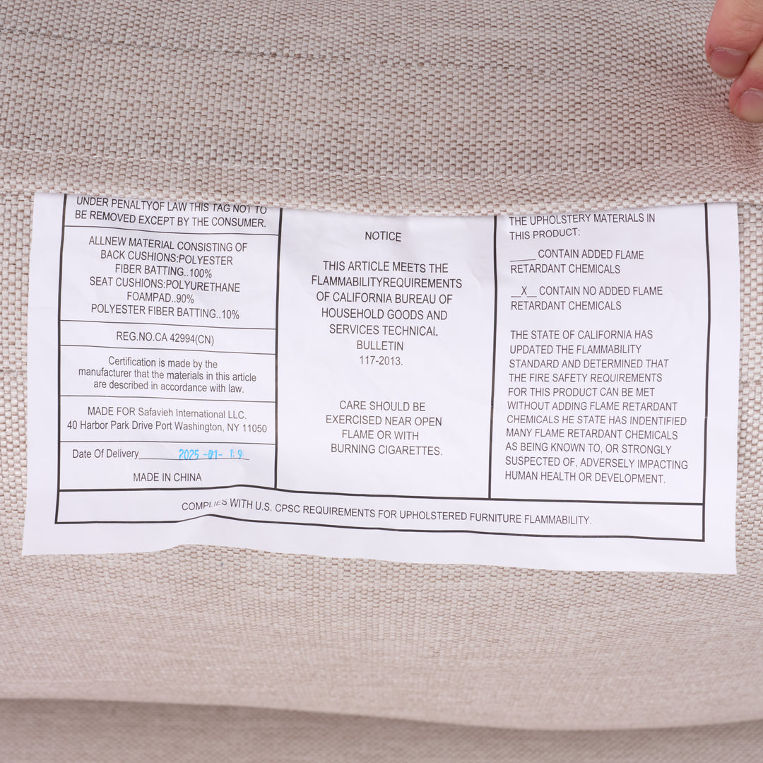 American Home Furniture Safavieh Couture Donaldo Aluminum Outdoor Lounge Chair