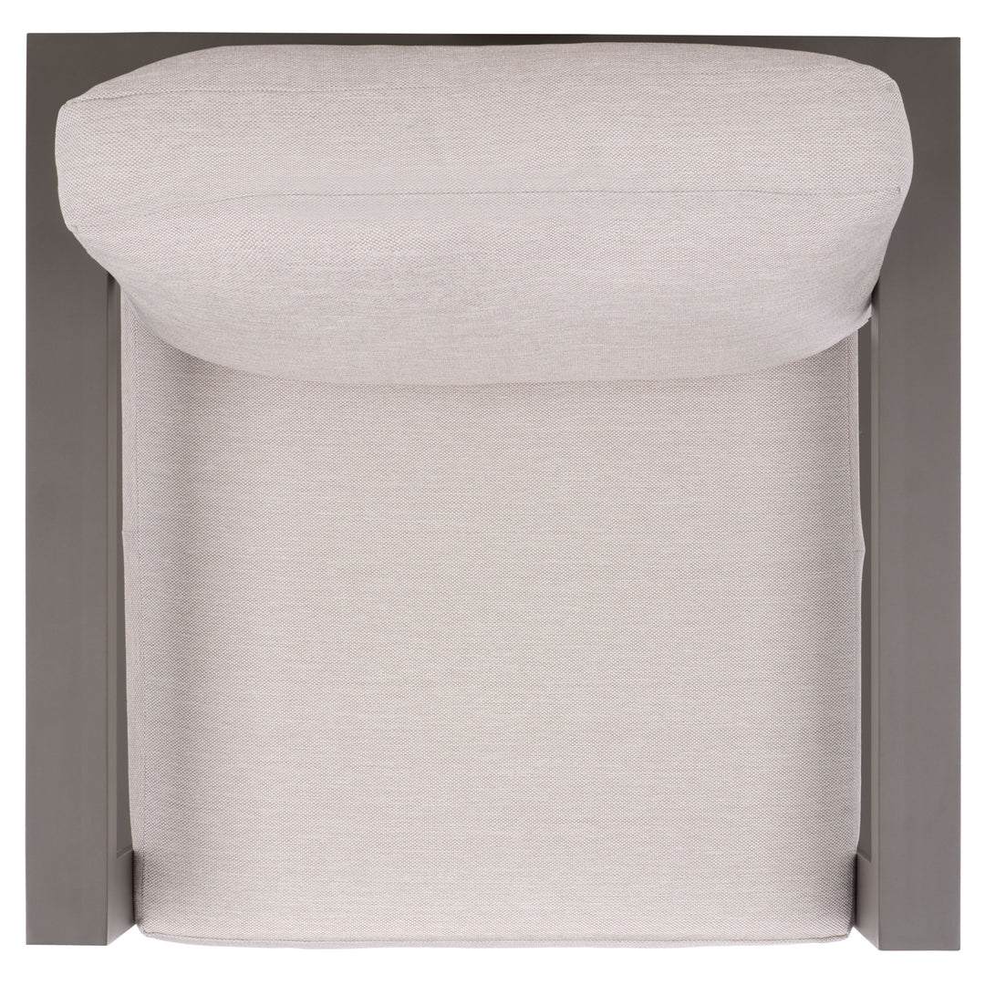 American Home Furniture Safavieh Couture Donaldo Aluminum Outdoor Lounge Chair