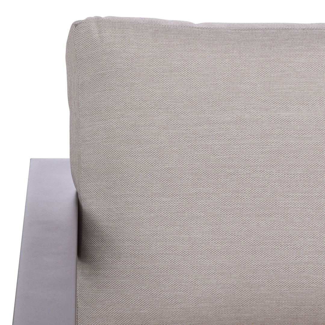 American Home Furniture Safavieh Couture Donaldo Aluminum Outdoor Sofa