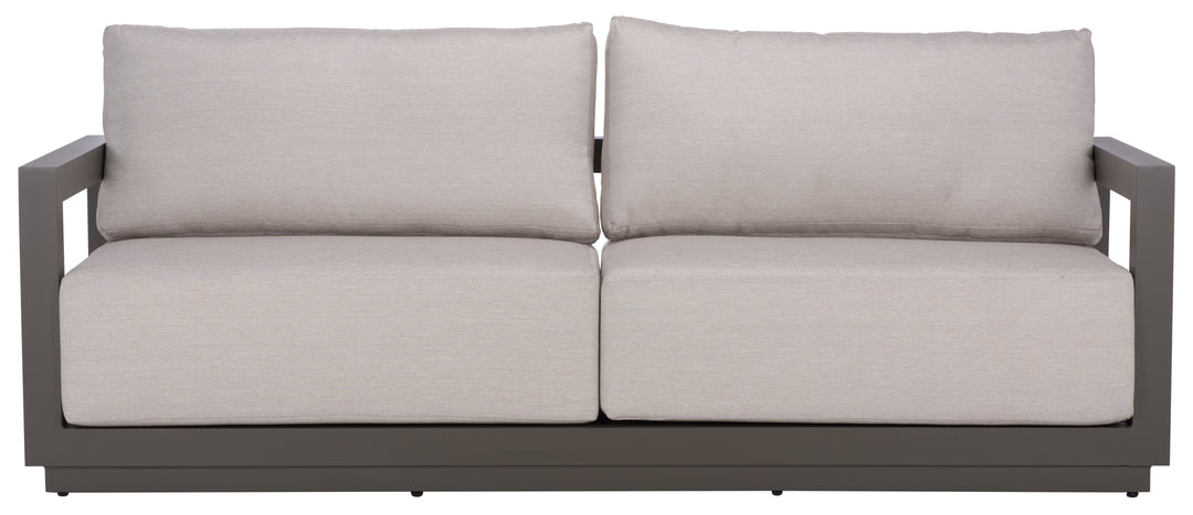 American Home Furniture Safavieh Couture Donaldo Aluminum Outdoor Sofa