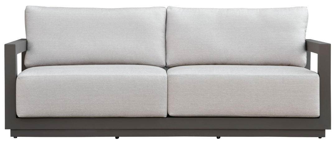 American Home Furniture Safavieh Couture Donaldo Aluminum Outdoor Sofa