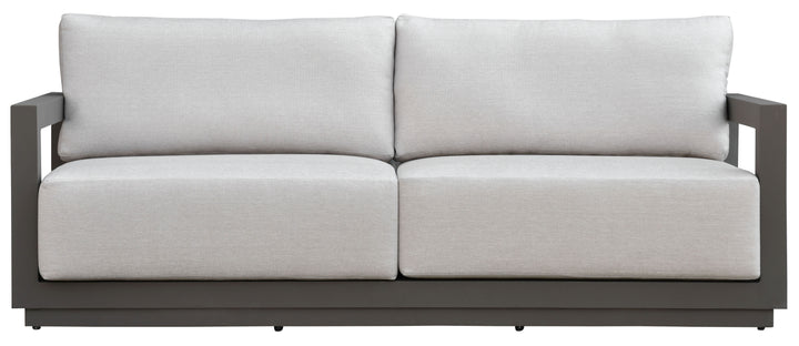 American Home Furniture Safavieh Couture Donaldo Aluminum Outdoor Sofa