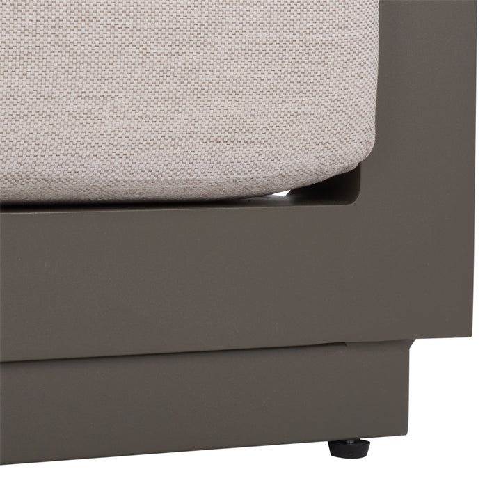 American Home Furniture Safavieh Couture Donaldo Aluminum Outdoor Sofa