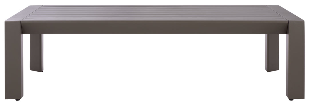 American Home Furniture Safavieh Couture Donaldo Aluminum Outdoor Coffee Table