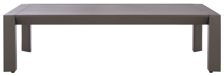 American Home Furniture Safavieh Couture Donaldo Aluminum Outdoor Coffee Table