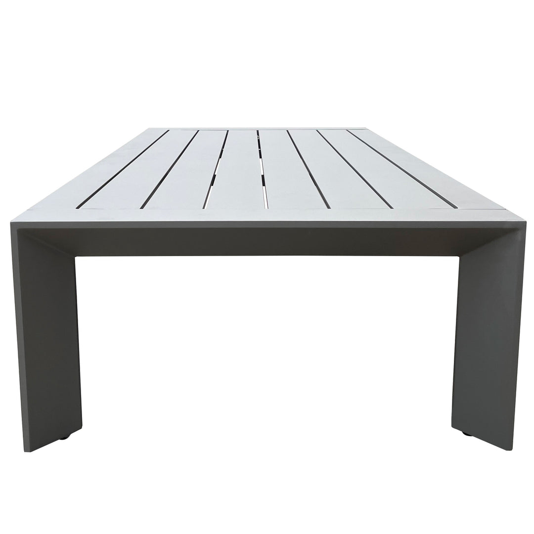 American Home Furniture Safavieh Couture Donaldo Aluminum Outdoor Coffee Table