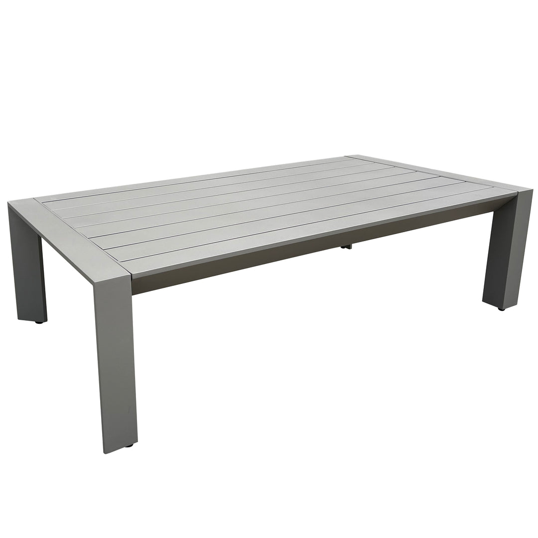 American Home Furniture Safavieh Couture Donaldo Aluminum Outdoor Coffee Table