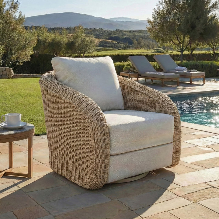 Safavieh Couture Jilina Swival Patio Chair