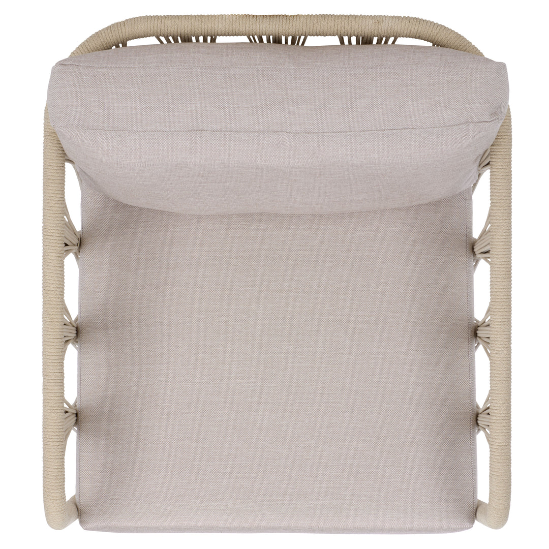 28"W x 30.7"D x 29.5"H / White/Beige