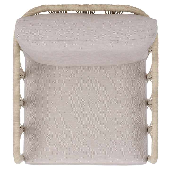 28"W x 30.7"D x 29.5"H / White/Beige