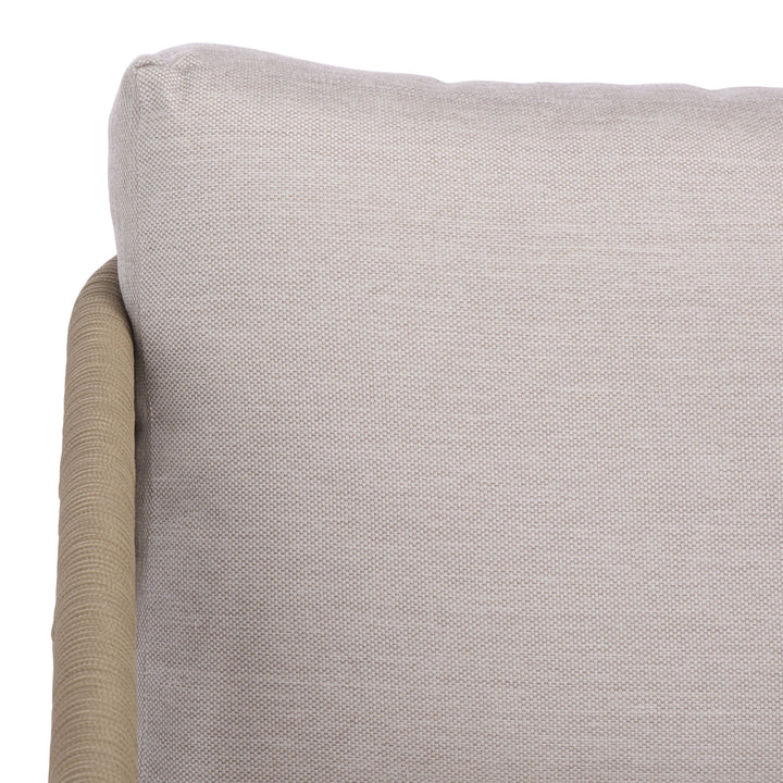 28"W x 30.7"D x 29.5"H / Tan/Beige