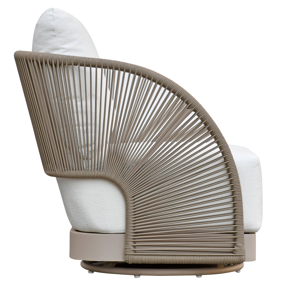 American Home Furniture Safavieh Couture Adelandra Swivel Outdoor Chair